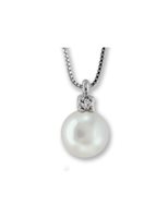 Collana Gemoro Donna in Oro bianco Perla PPE341BIA - PPE341BIA